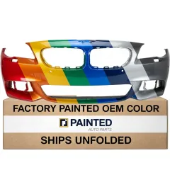 2014-2016 BMW 528i / 535d / 535i / 550i Front bumper CAPA  OEM# 51118058996 PL# BM1000312C