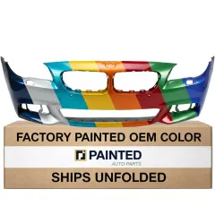 2014-2016 BMW 528i / 535d / 535i / 550i Front bumper CAPA OEM# 51118058998 PL# BM1000313C