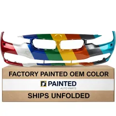 2016-2018 BMW 320i / 328d / 328i / 330e / 340i Front bumper OEM# 51117445106 PL# BM1000426