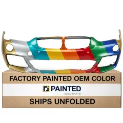 2016-2018 BMW X1 Front bumper CAPA  OEM# 51118072771 PL# BM1000446C
