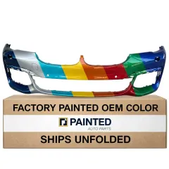 2016-2019 BMW 740e xDrive / 740i / 750i Front bumper OEM# 51118064753 PL# BM1000452