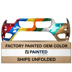 2016-2018 BMW X1 Front bumper upper CAPA  OEM# 51117453569 PL# BM1014103C
