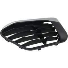 2016-2018 BMW X1 Front bumper insert Left Driver Side OEM# 51117453989 PL# BM1038200