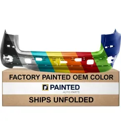 2011-2014 BMW X3 Rear bumper CAPA OEM# 51127278474 PL# BM1100232C