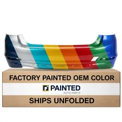 2012-2015 BMW 328i Rear bumper CAPA  OEM# 51127312731 PL# BM1100241C