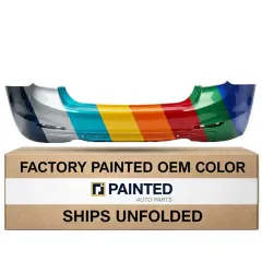 2012-2015 BMW 335i Rear bumper OEM# 51127312732 PL# BM1100243