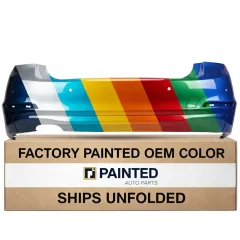 2012-2015 BMW 328i Rear bumper CAPA  OEM# 51127312728 PL# BM1100257C