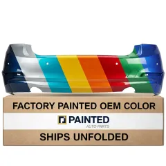 2012-2015 BMW 335i Rear bumper CAPA  OEM# 51127312729 PL# BM1100258C