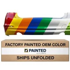 2012-2015 BMW 335i Rear bumper CAPA OEM# 51127312726 PL# BM1100272C