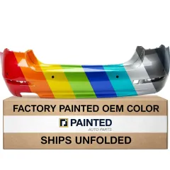 2014-2016 BMW 528i Rear bumper CAPA OEM# 51127332764 PL# BM1100322C