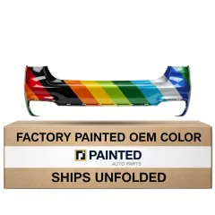 2017-2019 BMW 330i GT xDrive / 340i GT xDrive Rear bumper CAPA  OEM# 51128073075 PL# BM1100330C