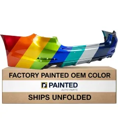 2017-2020 BMW 530e / 530i Rear bumper CAPA  OEM# 51127475599 PL# BM1100376C