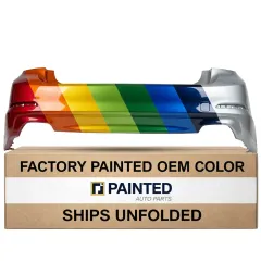 2017-2020 BMW 540i Rear bumper CAPA  OEM# 51127475590 PL# BM1100378C