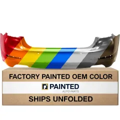 2017-2020 BMW 540i Rear bumper CAPA  OEM# 51127475598 PL# BM1100382C
