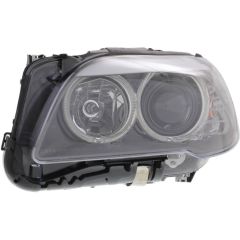 2011-2013 BMW Headlamp assy composite Left Driver Side OEM# 63117203243 PL# BM2502174