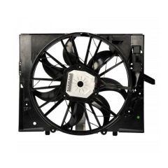 2004-2006 BMW 525i Condenser fan/motor assembly OEM# 17427524881 PL# BM3120100
