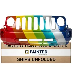 2007-2010 JEEP PATRIOT Front bumper CAPA OEM# 68021299AB PL# CH1000893C