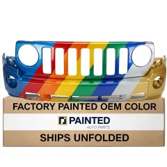 2008-2010 JEEP PATRIOT Front bumper OEM# 68021303AB PL# CH1000935