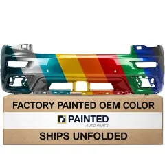 2017-2021 JEEP GRAND CHEROKEE Front bumper upper OEM# 68334991AA PL# CH1014126