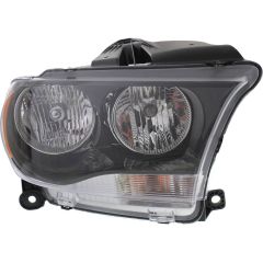 2011-2013 DODGE Headlamp assy composite Right Passenger Side CAPA OEM# 68084076AC PL# CH2503229C