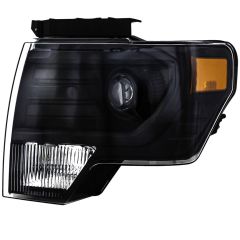 2013-2014 FORD F-150 Headlamp lens/housing Left Driver Side OEM# DL3Z13008FB PL# FO2518121