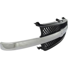 2001-2002 CHEVROLET SILVERADO 2500 HD / SILVERADO 3500 Grille assy OEM# 15088290 PL# GM1200523