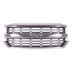 2016-2019 CHEVROLET SILVERADO 1500 / SILVERADO 1500 LD Grille assy OEM# 84602489 PL# GM1200753