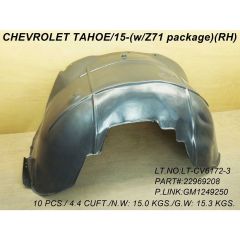 2015-2020 CHEVROLET Fender inner panel Right Passenger Side CAPA  OEM# 22969208 PL# GM1249250C