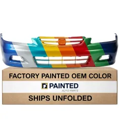 2001-2002 HONDA ACCORD Front bumper CAPA  OEM# 04711S82A91ZZ PL# HO1000195C