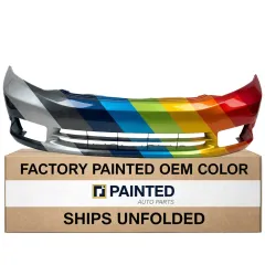 2012 HONDA CIVIC Front bumper OEM# 04711TR3A80ZZ PL# HO1000281