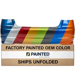2004-2005 HONDA CIVIC Rear bumper CAPA  OEM# 04715S5AA91ZZ PL# HO1100217C