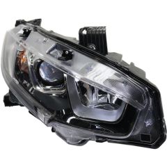 2017-2018 HONDA Headlamp assy composite Right Passenger Side CAPA  OEM# 33100TBAA01 PL# HO2503173C