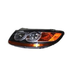 2007-2009 HYUNDAI Headlamp assy composite Left Driver Side OEM# 921010W060 PL# HY2502150