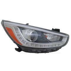 2012-2017 HYUNDAI Headlamp assy composite Right Passenger Side CAPA  OEM# 921021R610 PL# HY2503191C
