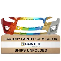 2014-2017 INFINITI Q50 Front bumper OEM# 620224HE0H PL# IN1000259
