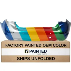 2014-2017 INFINITI Q50 Rear bumper OEM# 850224GB0H PL# IN1100153