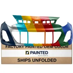2016-2017 KIA RIO Front bumper OEM# 865111W700 PL# KI1000176