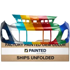 2016-2017 KIA RIO Front bumper CAPA OEM# 865111W700 PL# KI1000176C