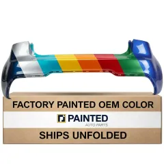 2012-2015 KIA RIO Rear bumper CAPA  OEM# 866111W200 PL# KI1100166C