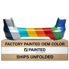 2016-2017 KIA RIO Rear bumper CAPA  OEM# 866111W500 PL# KI1100200C