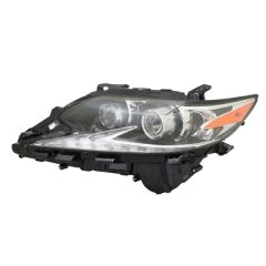 2016-2017 LEXUS Headlamp lens/housing Left Driver Side OEM# 8107033A60 PL# LX2518159