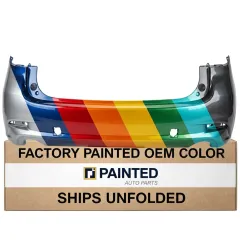 2017-2018 MAZDA 3 Rear bumper OEM# BANE50221A9U PL# MA1100225