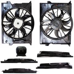 2006 MERCEDES-BENZ CLS500 Radiator cooling fan assy OEM# 211500169380 PL# MB3115116