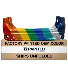 2019-2022 MITSUBISHI OUTLANDER PHEV Rear bumper CAPA  OEM# 6410D737 PL# MI1100312C