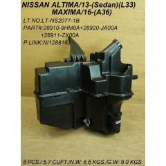 2016-2023 NISSAN MAXIMA Windshield washer tank assy OEM# 289109HM0A PL# NI1288163