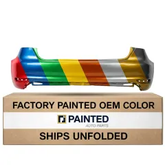 2012-2014 VOLKSWAGEN GLI Rear bumper OEM# 5C6807421GRU PL# VW1100189