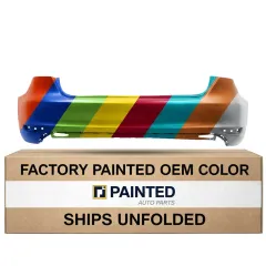 2012-2014 VOLKSWAGEN GLI Rear bumper CAPA  OEM# 5C6807421GRU PL# VW1100189C