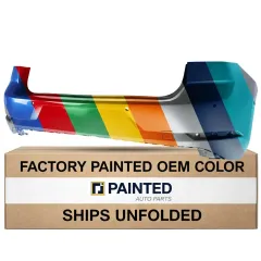 2018-2021 VOLKSWAGEN GTI Rear bumper OEM# 5GM807417AGGRU PL# VW1100219