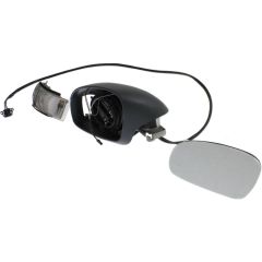 2003-2010 VOLKSWAGEN Mirror outside rear view Left Driver Side OEM# 1C1857507ABGRU-PFM PL# VW1320133