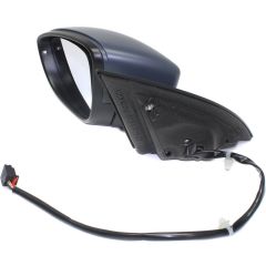 2009-2012 VOLKSWAGEN Mirror outside rear view Left Driver Side OEM# 3C8857507BA9B9-PFM PL# VW1320139